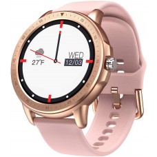 Smart Watch for Women Men,Fitness Tracker with Heart Rate,Blood Pressure,Blood Oxygen,IP67 Waterproof Pedometer Smartwatch with Sleep Tracker,Steps,Music,Weather Forecast for Android iPhone(Pink)